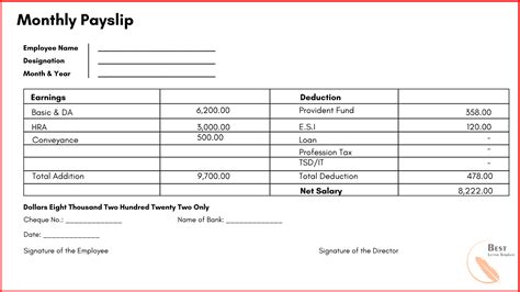 payslip paf
